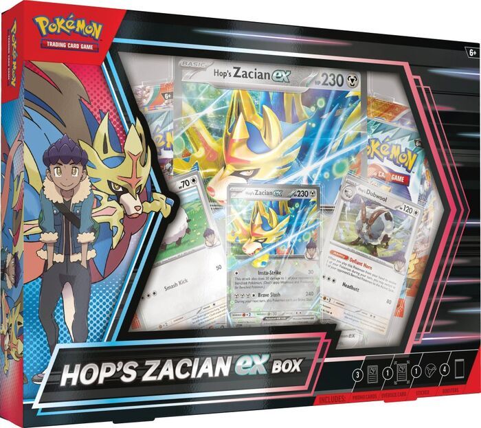 Pokemon TCG - Hop&#39;s Zacian ex Box