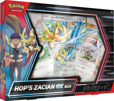 Pokemon TCG - Hop&#39;s Zacian ex Box