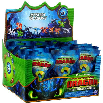 How to Train Your Dragon 3: The Hidden World - 3D Figural Foam Keychain Blind Bag (Single Unit)
