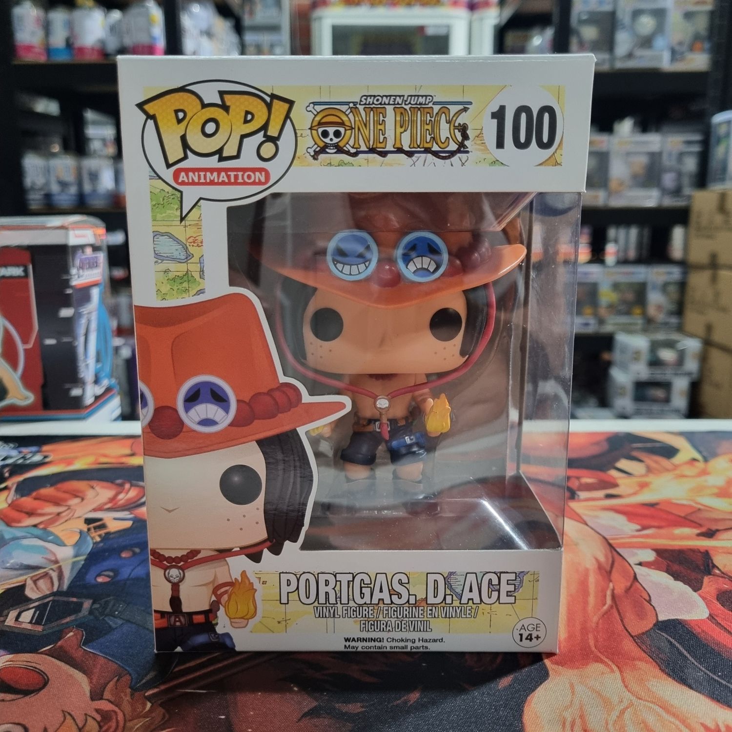 One Piece - Portgas D Ace Pop! Vinyl Figure (Release JJL160309)