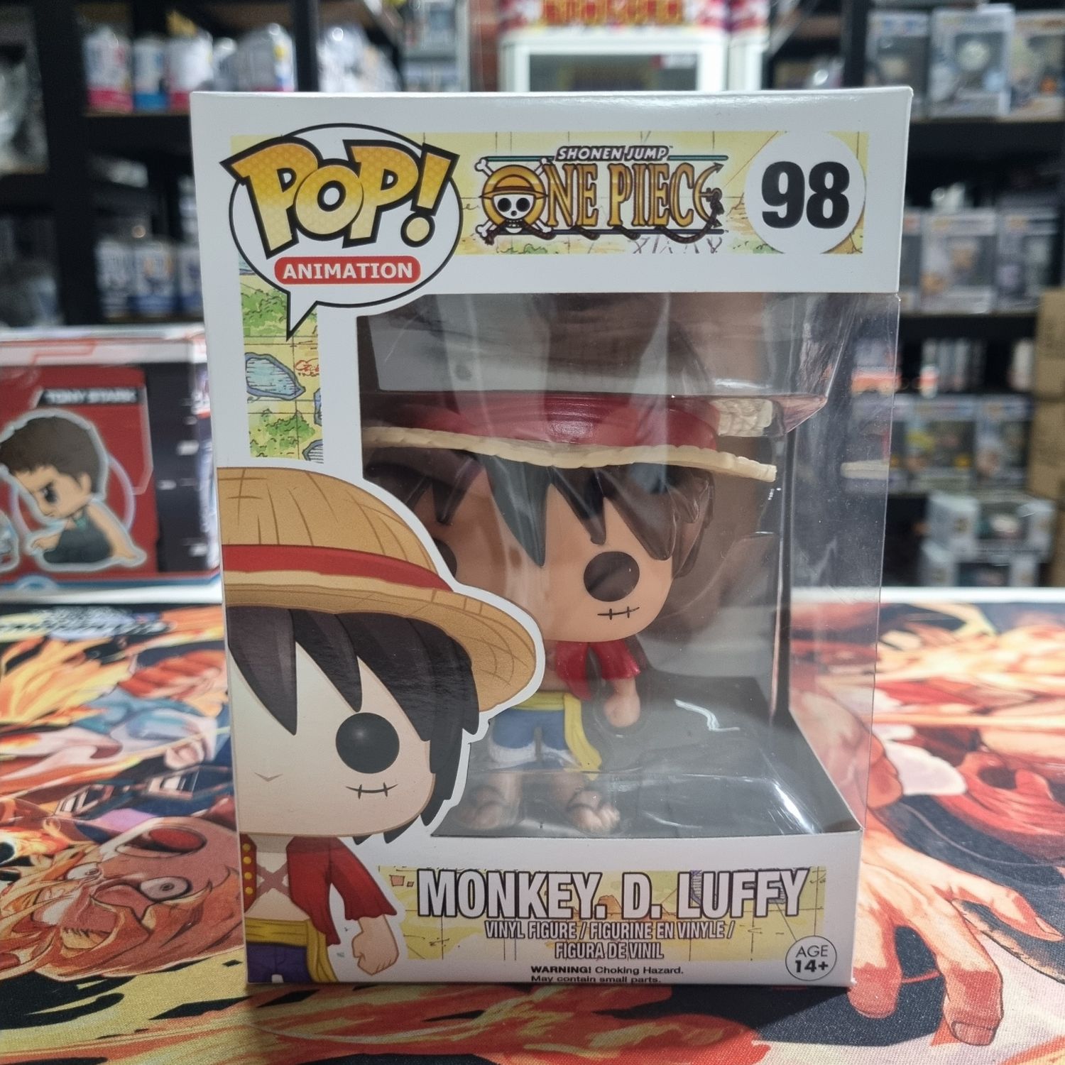 One Piece - Luffy Pop! Vinyl Figure (Gloss Hair, Release JJL 160309)