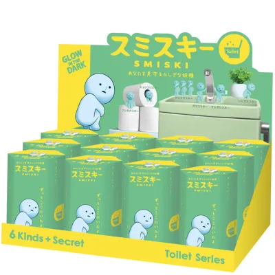 Smiski Toilet Series Glow In The Dark (1 Blind Box)