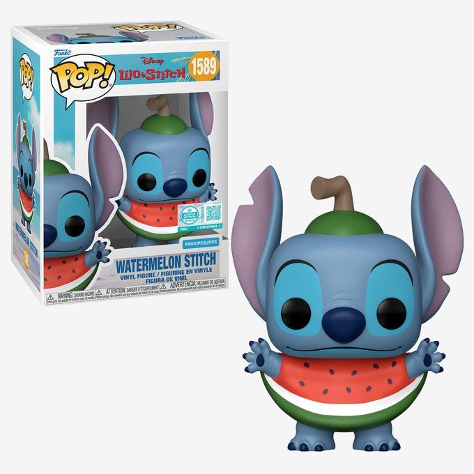 Lilo &amp; Stitch - Stitch Watermelon Pop! Vinyl Figure (9500 Pieces Exclusive)