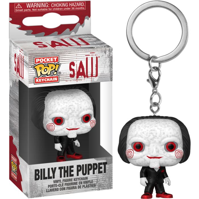 Saw - Billy the Puppet 10th Anniversary Pocket Pop! Keychain