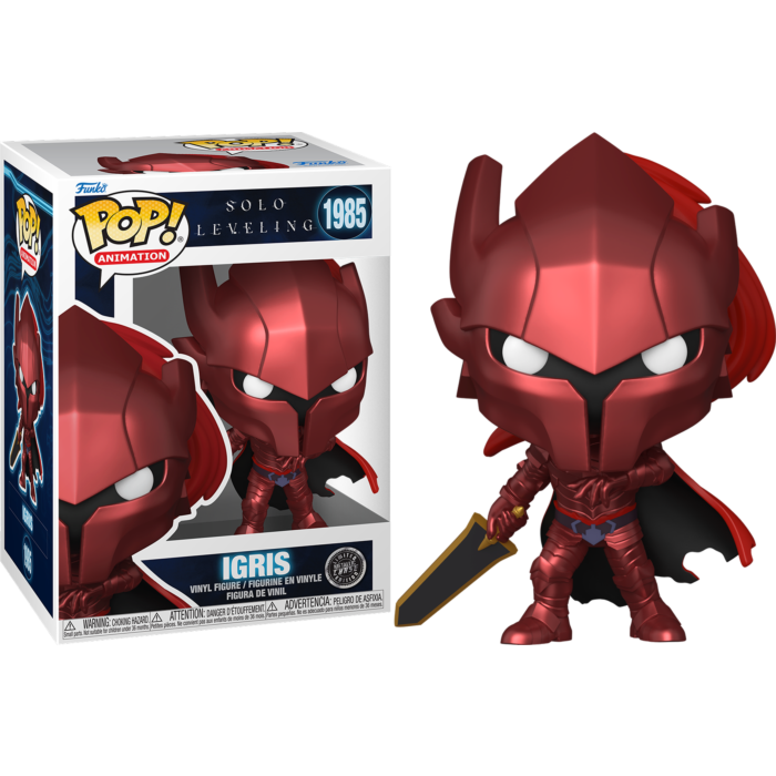 Pre-Order: Solo Leveling - Igris Chase Pop! Vinyl Bundle of 6 (set of 6 Pops)