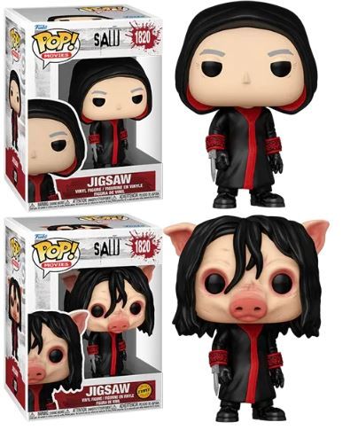 Pre-Order: SAW - Jigsaw Chase Pop! Vinyl Bundle of 6 (set of 6 Pops)
