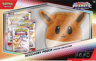 Pokemon Trading Card Game: Scarlet &amp; Violet Prismatic Evolutions Accessory Pouch Special Collection