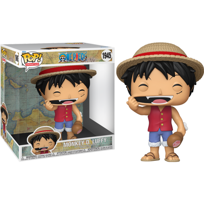 One Piece - Monkey D. Luffy 10&quot; Jumbo Pop! Vinyl Figure