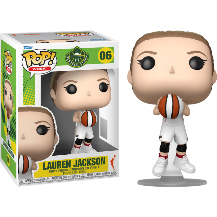 Pre-Order: WNBA Basketball - Lauren Jackson (Seattle Storm) Pop! Vinyl Figure