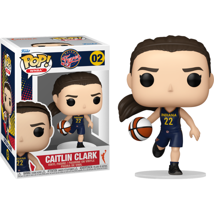 Pre-Order: WNBA Basketball - Caitlin Clark (Indiana Fever) Pop! Vinyl Figure