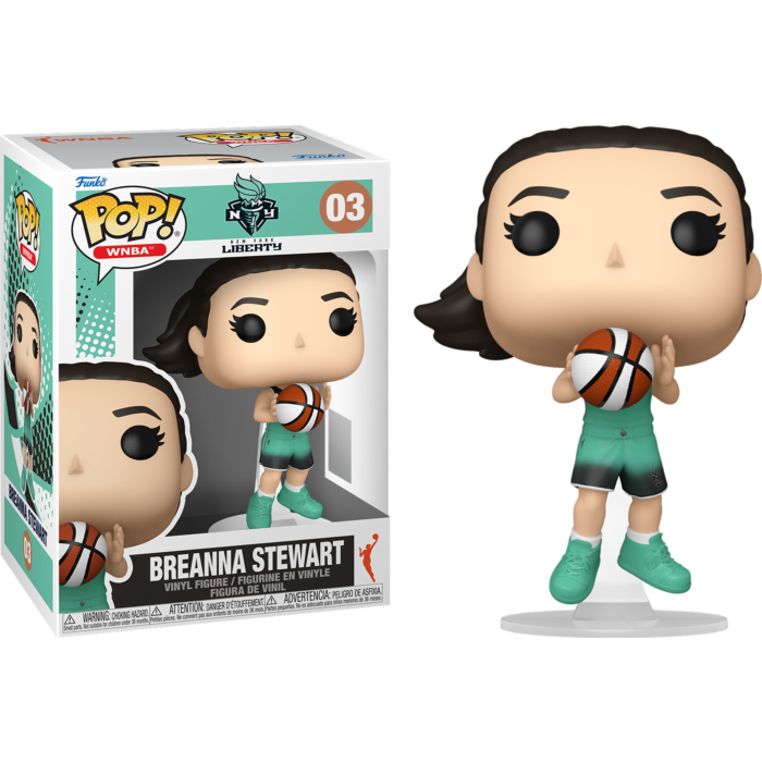 Pre-Order: WNBA Basketball - Breanna Stewart (New York Liberty) Pop! Vinyl Figure