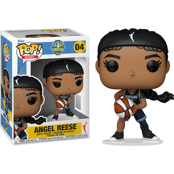 Pre-Order: WNBA Basketball - Angel Reese (Chicago Sky) Pop! Vinyl Figure