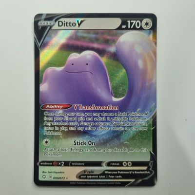 Pokemon Card- Ditto V 050/072