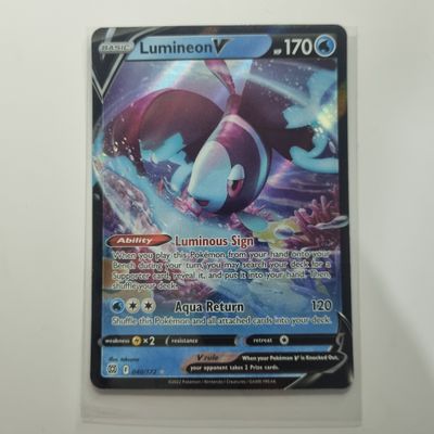 Pokemon Card- Lumineon V 040/172
