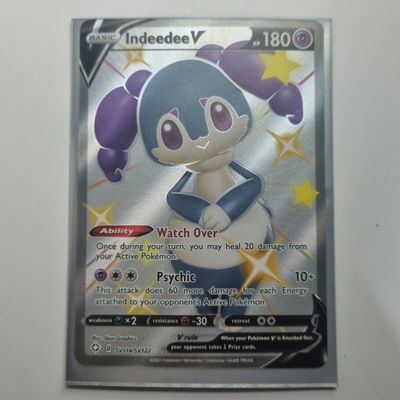 Pokemon Card- Indeedee V sv114/sv122