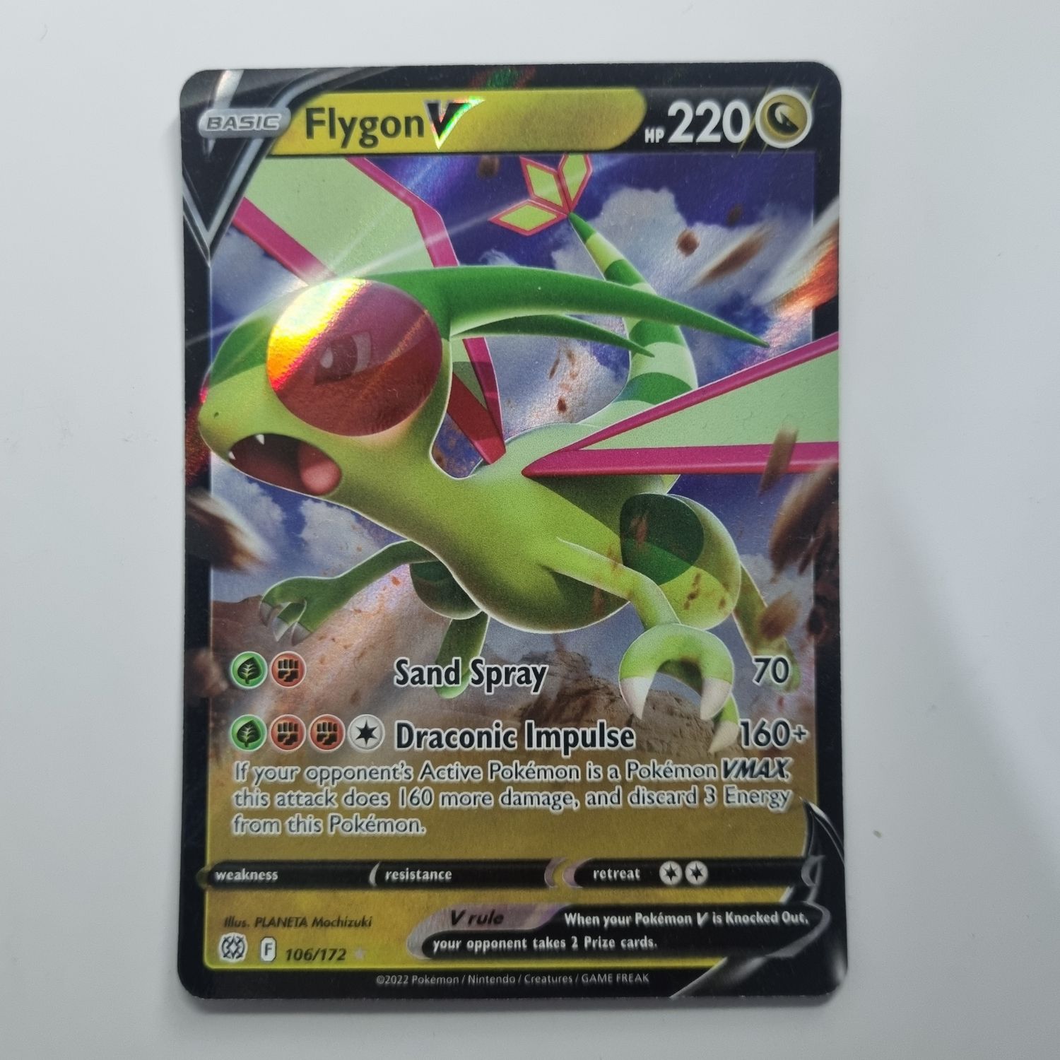 Pokemon Card- V 106/172