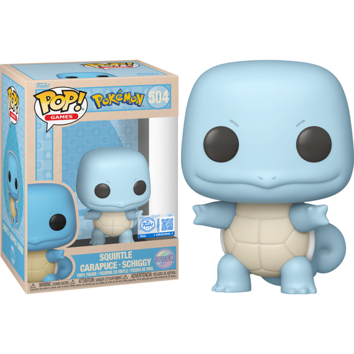 Pre-Order: Pokemon - Squirtle (Pastel) Pop! Vinyl Figure