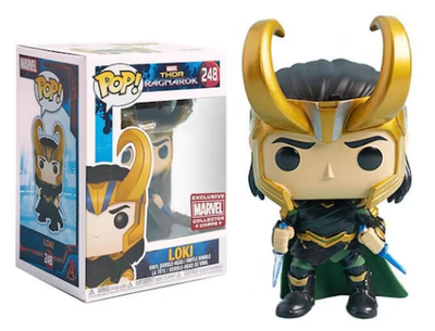Thor Ragnarok- Loki Pop! Vinyl Figure (Marvel Collector Corps Exclusive)