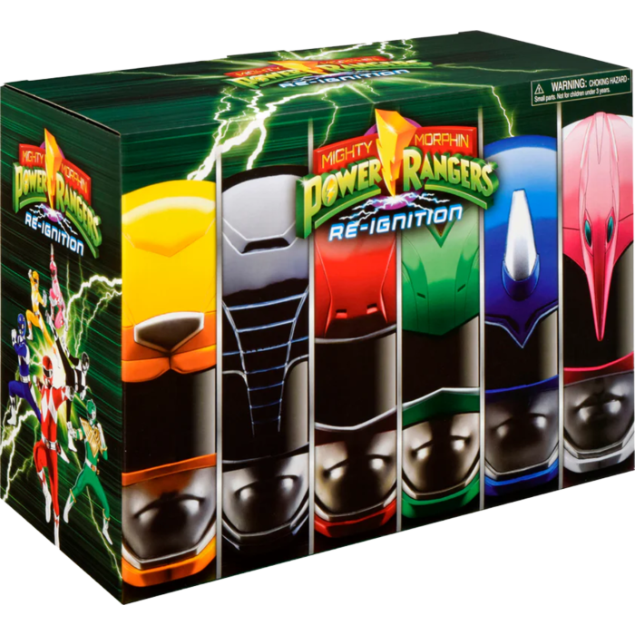 Pre-Order: Mighty Morphin Power Rangers: Re-Ignition - Power Rangers Basic 5.25&quot; Action Figure 6-Pack