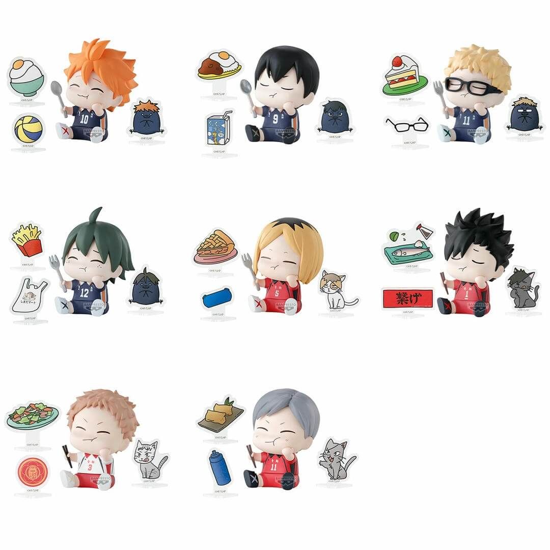 Pre-Order: HAIKYU!! - HAPPY FIGURE - COLLECTION BOX