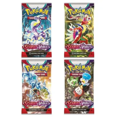Pokemon - Scarlet &amp; Violet Booster Pack (10 Cards) (1 Random pack)