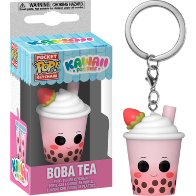 Kawaii Foodies - Boba Tea Pocket Pop! Keychain