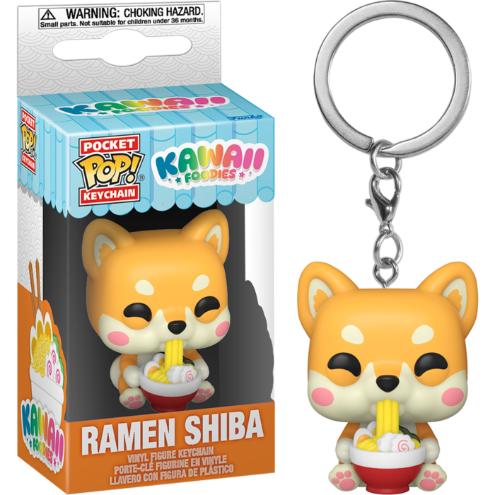 Pre-Order: KKawaii Foodies - Ramen Shiba Pocket Pop! Keychain