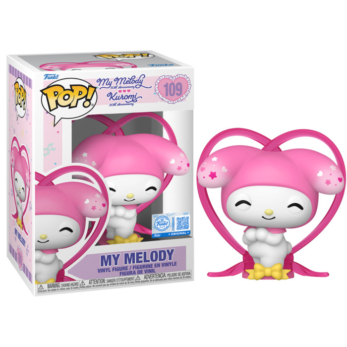 Pre-Order: Hello Kitty &amp; Friends - My Melody With Ribbon 50th Anniversary Pop! Vinyl Figure