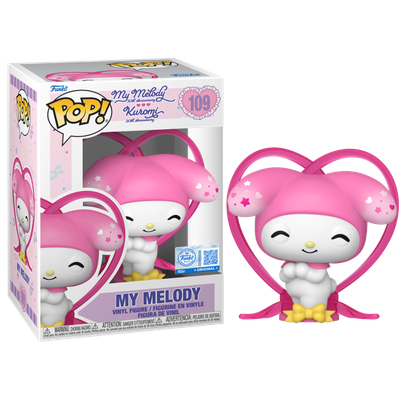 Hello Kitty &amp; Friends - My Melody With Ribbon 50th Anniversary Pop! Vinyl Figure