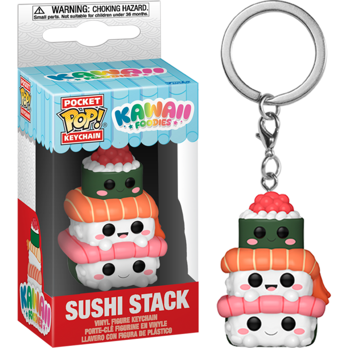 Pre-Order: Kawaii Foodies - Sushi Stack Pocket Pop! Keychain