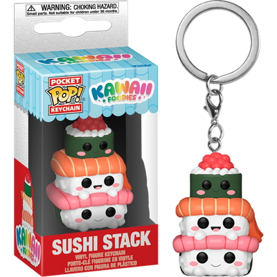 Kawaii Foodies - Sushi Stack Pocket Pop! Keychain