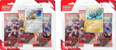 Pre-Order: Pokemon TCG Scarlet &amp; Violet Destined Rivals Three Booster Blister