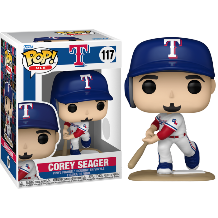 MLB: Rangers - Corey Seager Pop! Vinyl Figure