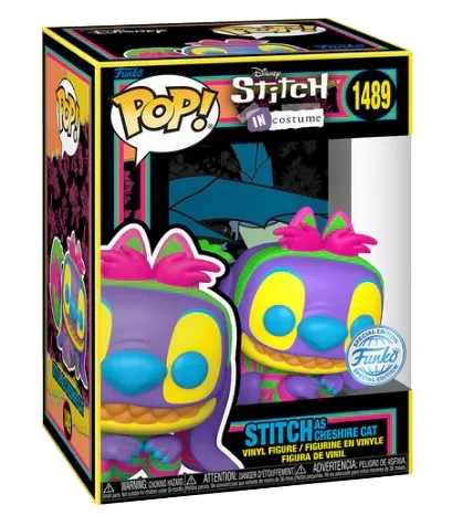 Lilo &amp; Stitch -Stitch as Cheshire Cat Blacklight Pop! Vinyl Figure