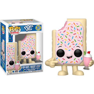 Ad Icons: PopTarts - Pop-Tarts Mascot Strawberry Milkshake Pop! Vinyl Figure