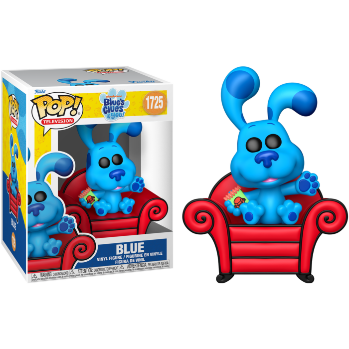 Pre-Order: Blue&#39;s Clues &amp; You! - Blue with Couch Premium Pop! Vinyl Figure