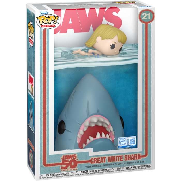 Pre-Order: Jaws - Great White Shark Pop! Covers Vinyl Figure