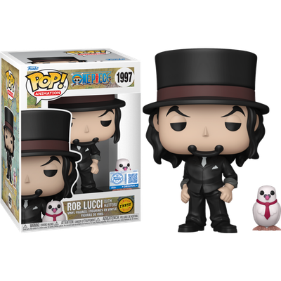 One Piece - Rob Lucci with Hattori Chase Pop! Vinyl Figure Bundle of 6 (set of 6 Pops)