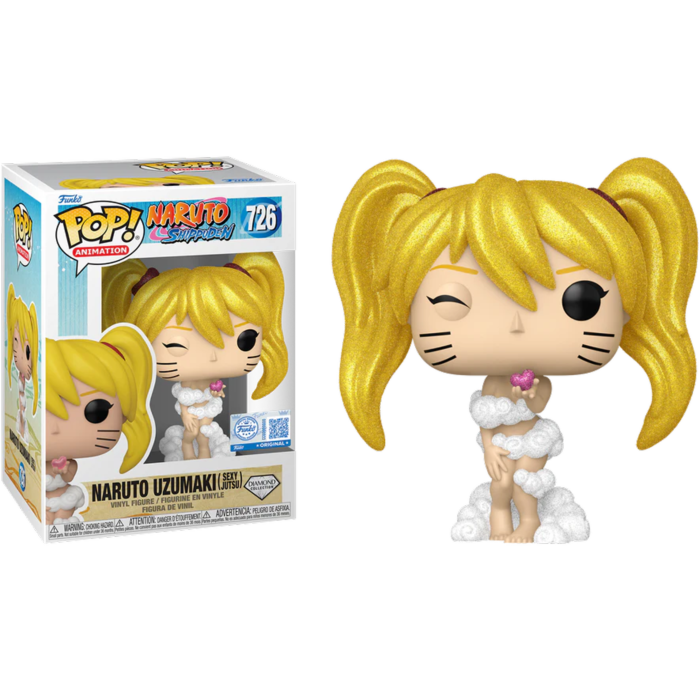 Pre-Order: Naruto: Shippuden - Naruto Uzumaki (Sexy Jutsu) Diamond Glitter Pop! Vinyl Figure