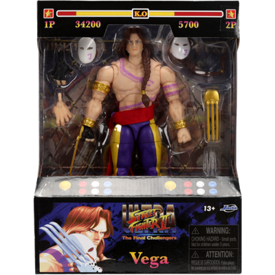 Pre-Order: Ultra Street Fighter II: The Final Challengers - Vega 1/12th Scale Action Figure