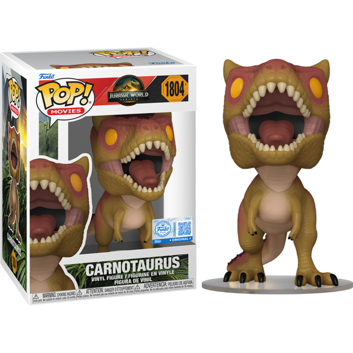 Jurassic World: Rebirth (2025) - Carnotaurus Pop! Vinyl Figure