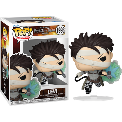 Pre-Order: Attack on Titan - Levi with Bandages Pop! Vinyl Figure