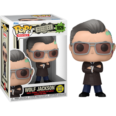 Pre-Order: Beetlejuice Beetlejuice (2024) - Wolf Jackson Glow-in-the-Dark Pop! Vinyl Figure