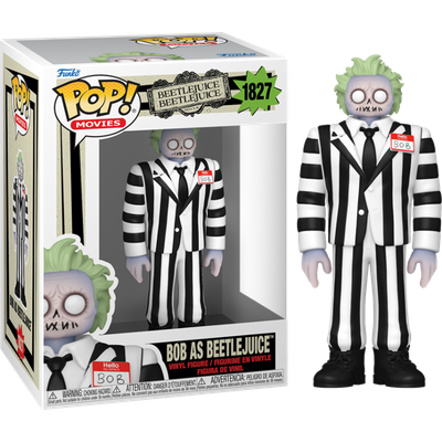 Pre-Order: Beetlejuice Beetlejuice (2024) - BOB as Beetlejuice Pop! Vinyl Figure
