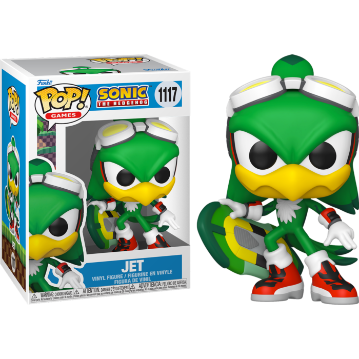 Pre-Order: Sonic The Hedgehog - Jet with Board Pop! Vinyl Figure