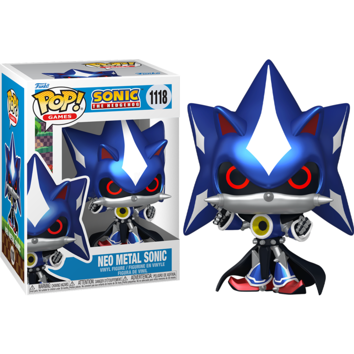Pre-Order: Sonic The Hedgehog - Neo Metal Sonic Pop! Vinyl Figure