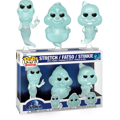Pre-Order: Casper (1995) - Stretch, Fatso, &amp; Stinkie Pop! Vinyl Figure 3-Pack