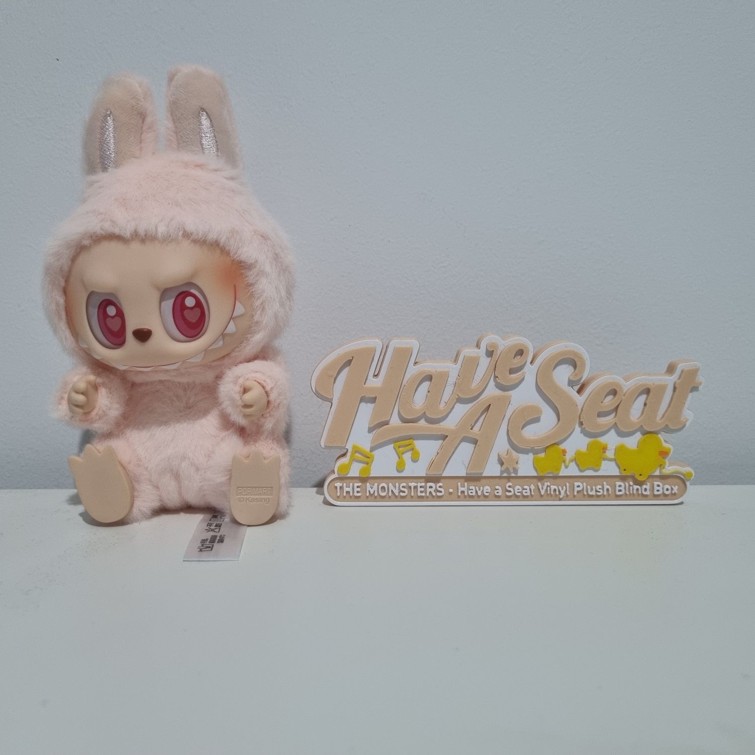 3D Print Logo- Popmart Labubu Have A Seat 