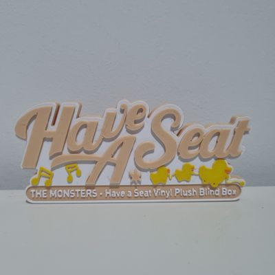 3D Print Logo- Popmart Labubu Have A Seat 