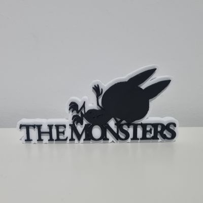 3D Print Logo- Popmart Labubu The Monsters 
